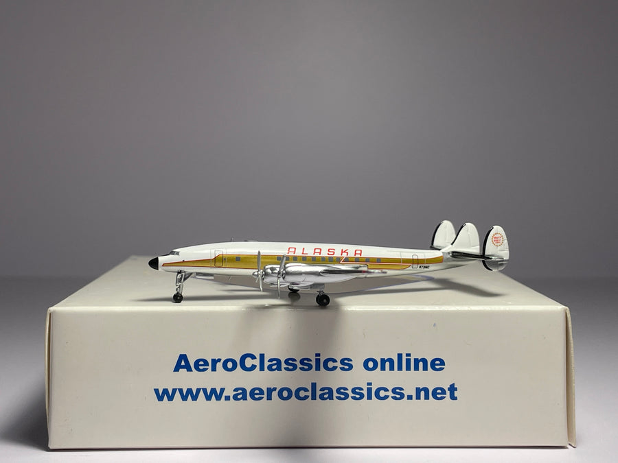 Aeroclassics 1:400 Alaska Airlines Lockheed L-1649 N7316C Golden Nugget ACN7316C