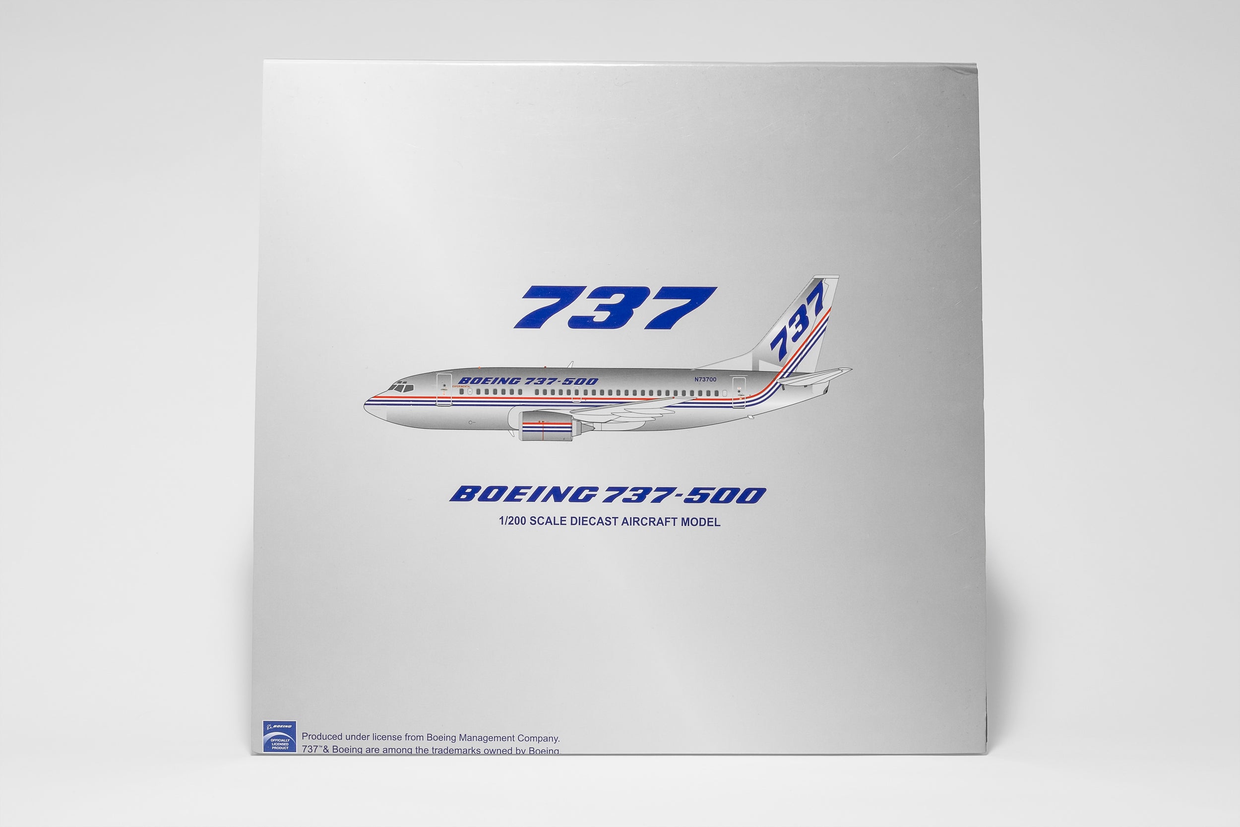 JC Wings 1:200 House Colors Boeing 737-500 N73700 polished livery LH2231