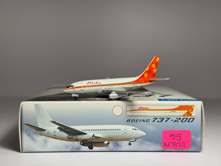 Aeroclassics 1:400 Aloha Airlines Boeing 737-200 N73711 Flower Power ACN73711