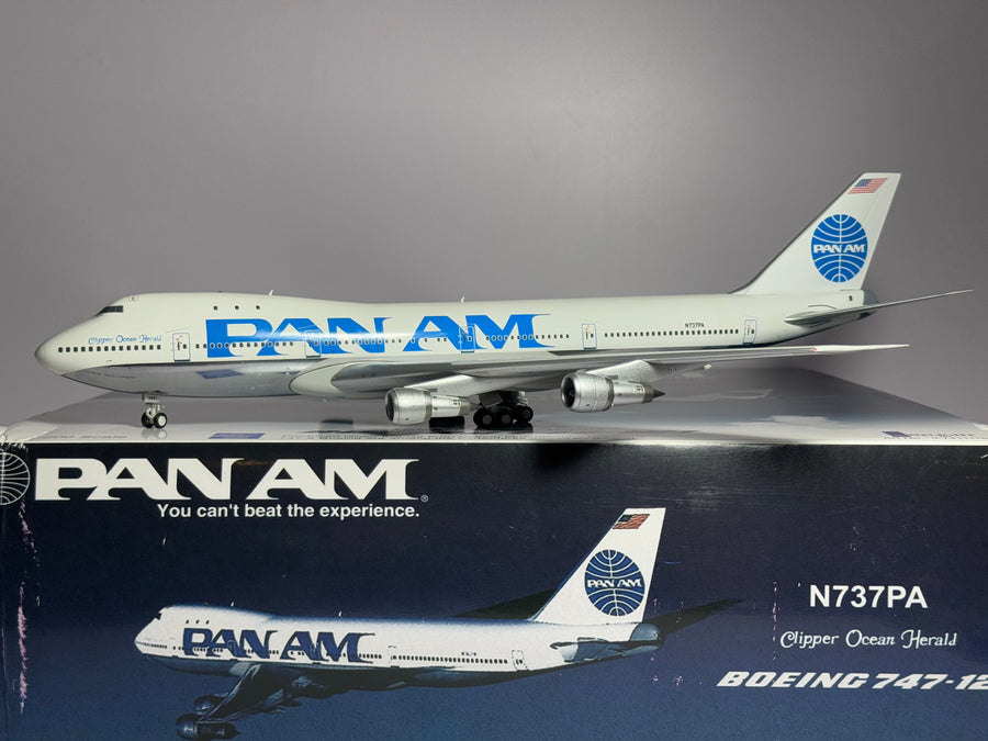 Inflight200 Pan American Boeing 747-100 N737PA Billboard "Clipper Ocean Herald" IF7411115P