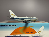Inflight200 Frontier Airlines Boeing 737-200 N7381F polished IF732F91024P w/stand