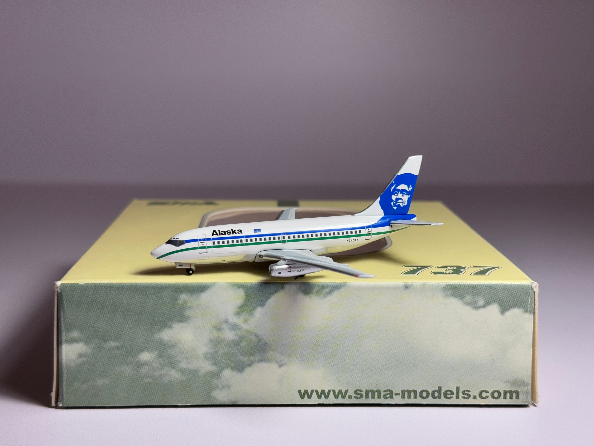 Aeroclassics 1:400 Alaska Airlines Boeing 737-200 N740AS ACUSA026