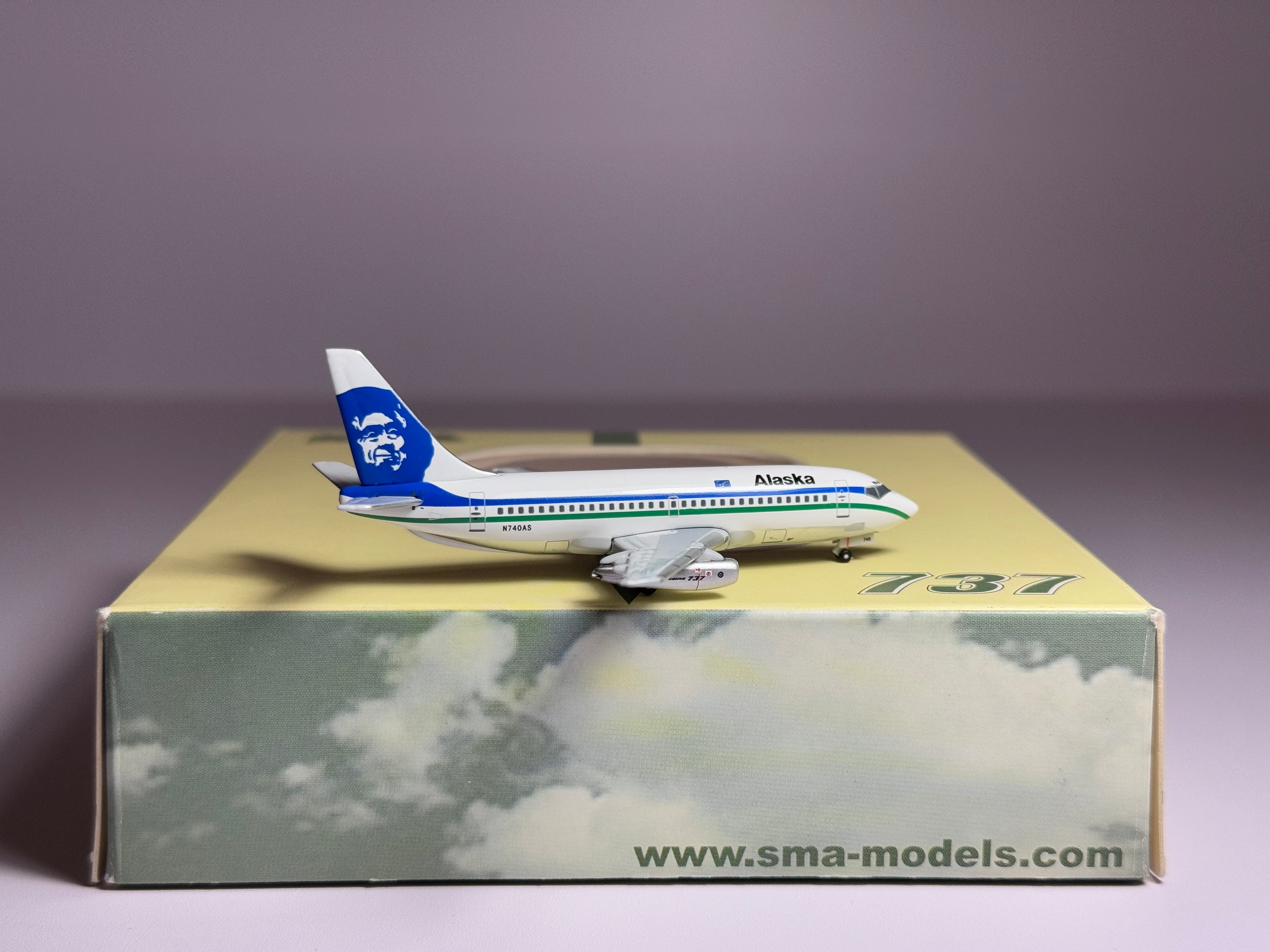 Aeroclassics 1:400 Alaska Airlines Boeing 737-200 N740AS ACUSA026