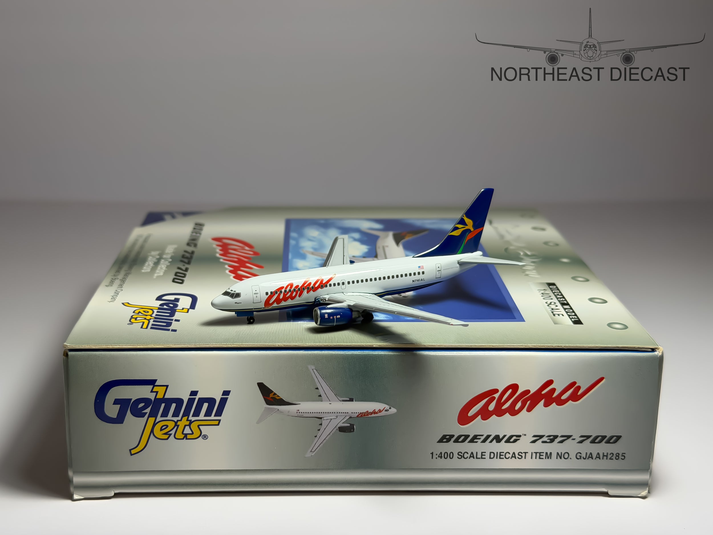 Aloha Airlines Boeing 737-700 1:400 Gemini Jets N741AL (GJAAH285)