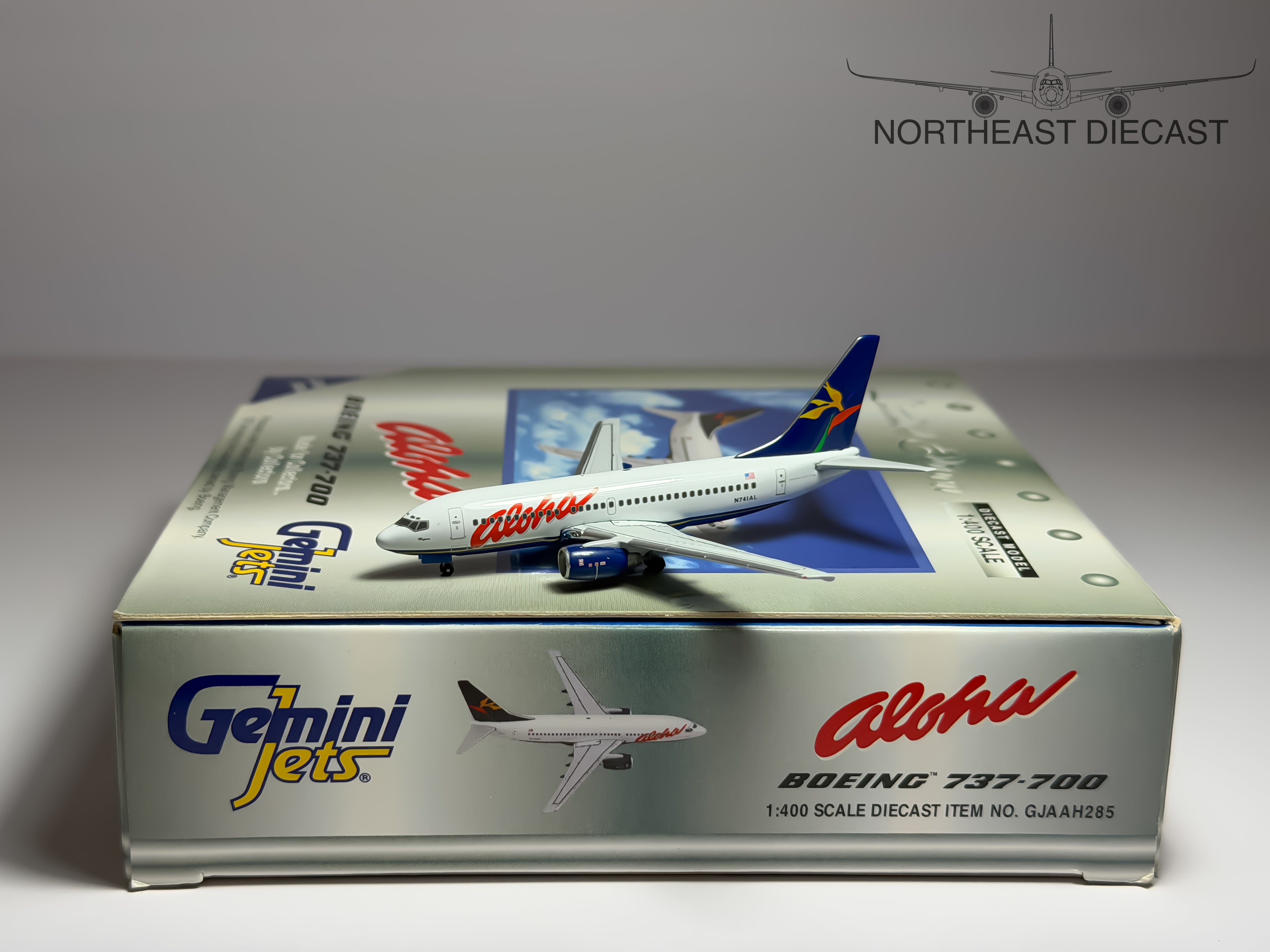 Aloha Airlines Boeing 737-700 1:400 Gemini Jets N741AL (GJAAH285)