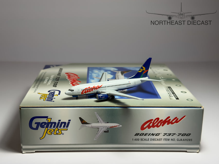 Aloha Airlines Boeing 737-700 1:400 Gemini Jets N741AL (GJAAH285)