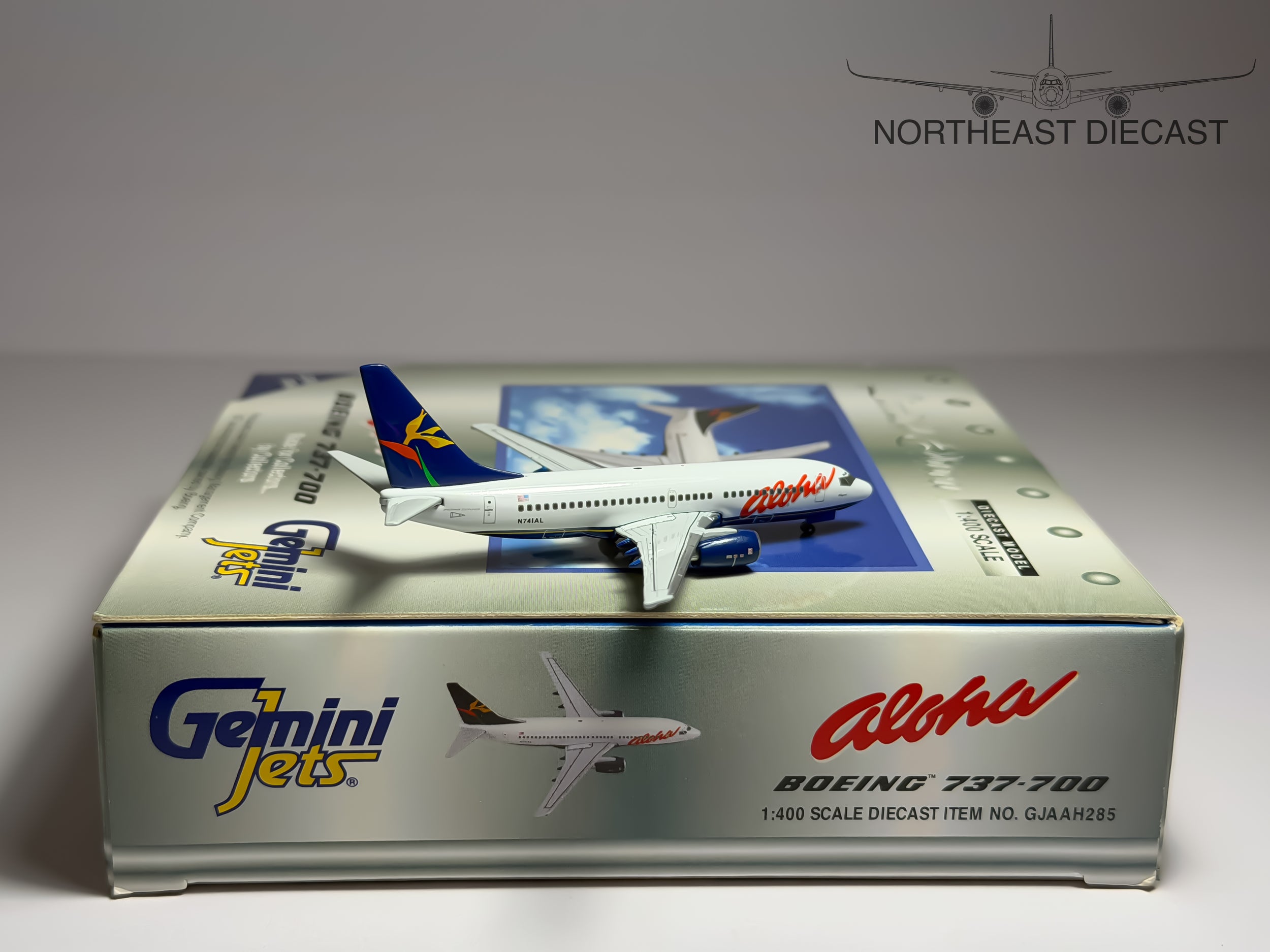 Aloha Airlines Boeing 737-700 1:400 Gemini Jets N741AL (GJAAH285)