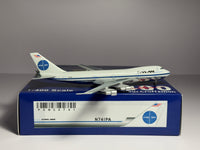 Aeroclassics 1:400 Pan American Boeing 747-100 N741PA Clipper Kit Carson PAMC4741