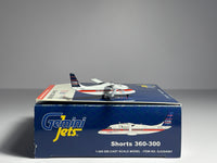 Gemini Jets 1:400 USAir Express Short 360-300 N742CC white & red GJUSA967