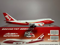 JC Wings 1:200 Global Supertanker Boeing 747-400 N744ST Fire Fighter XX20068A