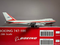 SQ Wings 1:200 House Livery Boeing 747-100 N7470 First Flight L2112FD Flaps Down