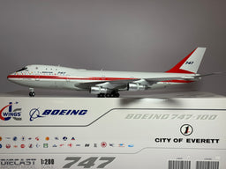 JC Wings 1:200 House Livery Boeing 747-100 N7470 City of Everett LH2432