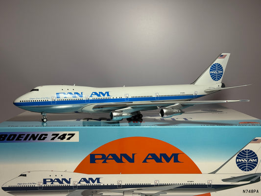 Inflight200 Pan American Boeing 747-100 N748PA Clipper Crest of the Wave IF742PA0124P