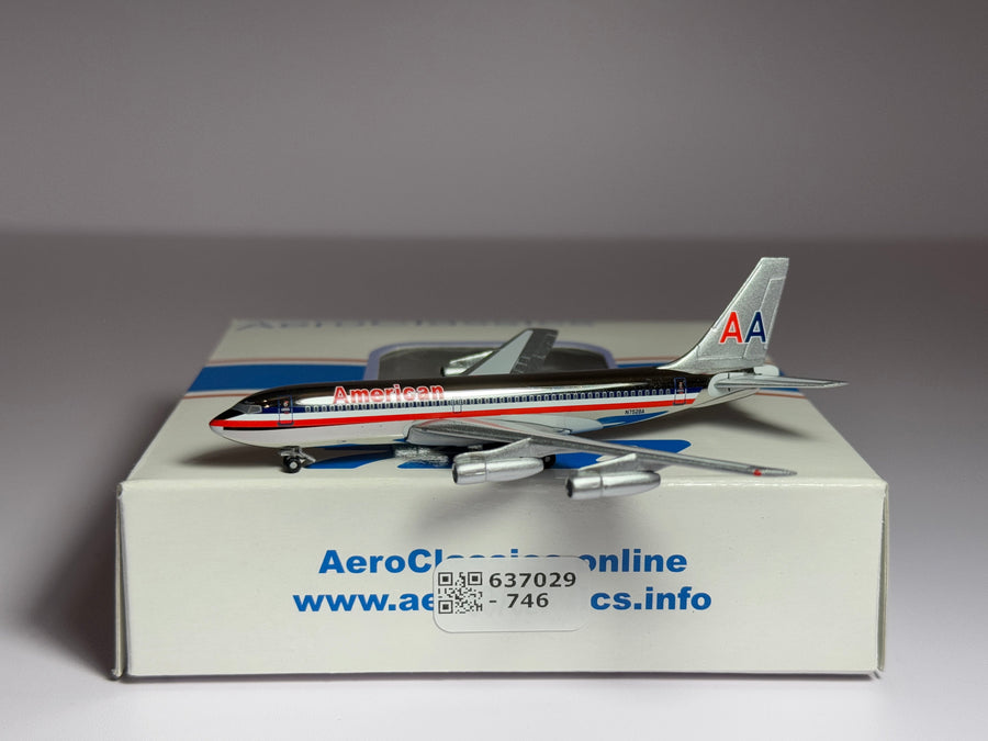 Aeroclassics 1:400 American Airlines Boeing 720 N7528A Polished ACN7528A