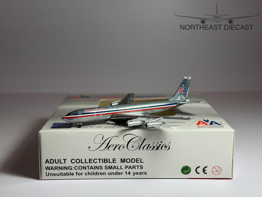 American Freighter Boeing 707-320C 1:400 Aeroclassics N7555A (ACN7555A)