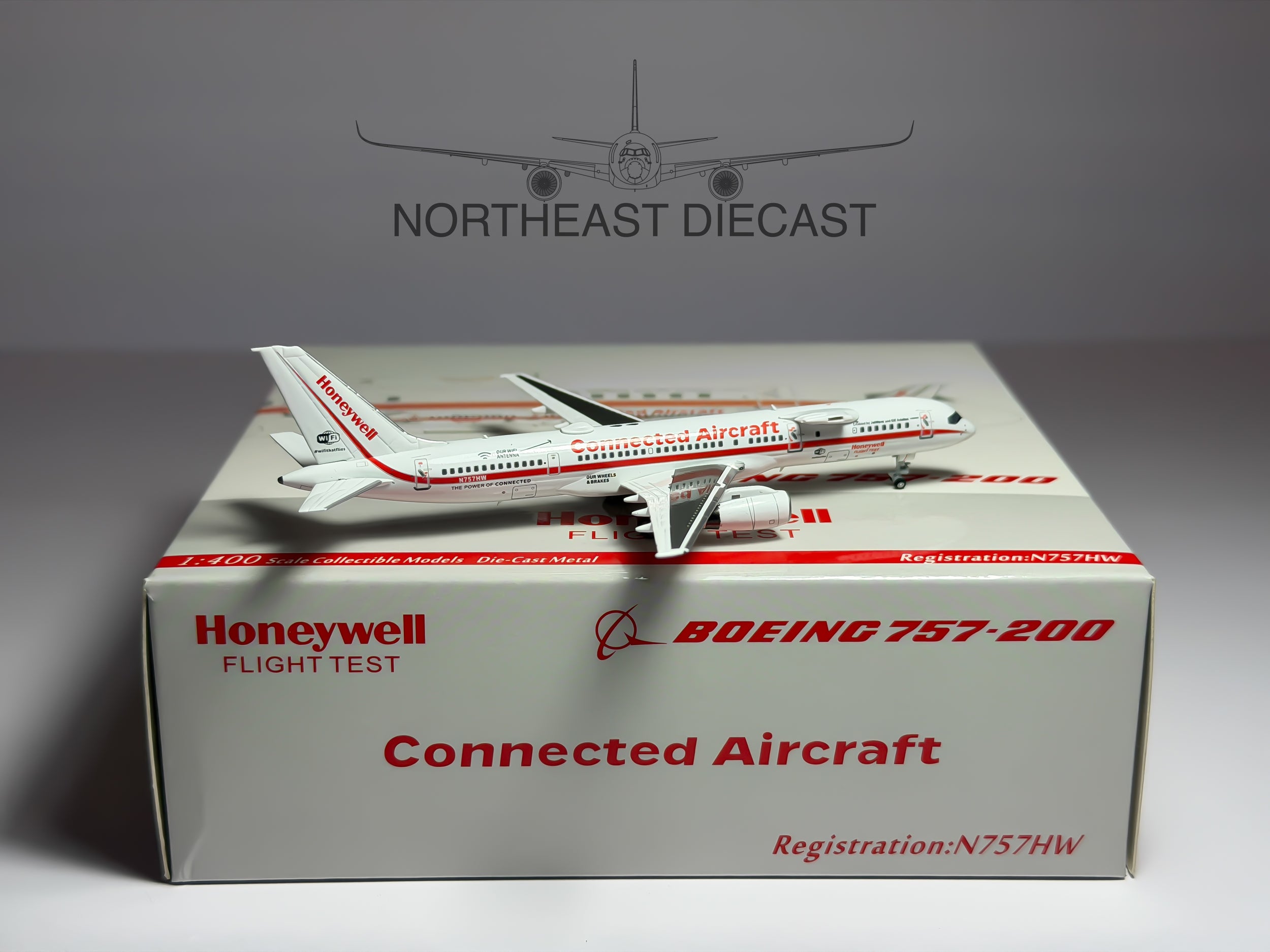 Honeywell Boeing 757-200 1:400 NG Models N757HW (NG53020)