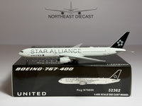 United Airlines Boeing 767-400 1:400 Panda Models N76055 (52362)