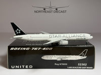 United Airlines Boeing 767-400 1:400 Panda Models N76055 (52362)