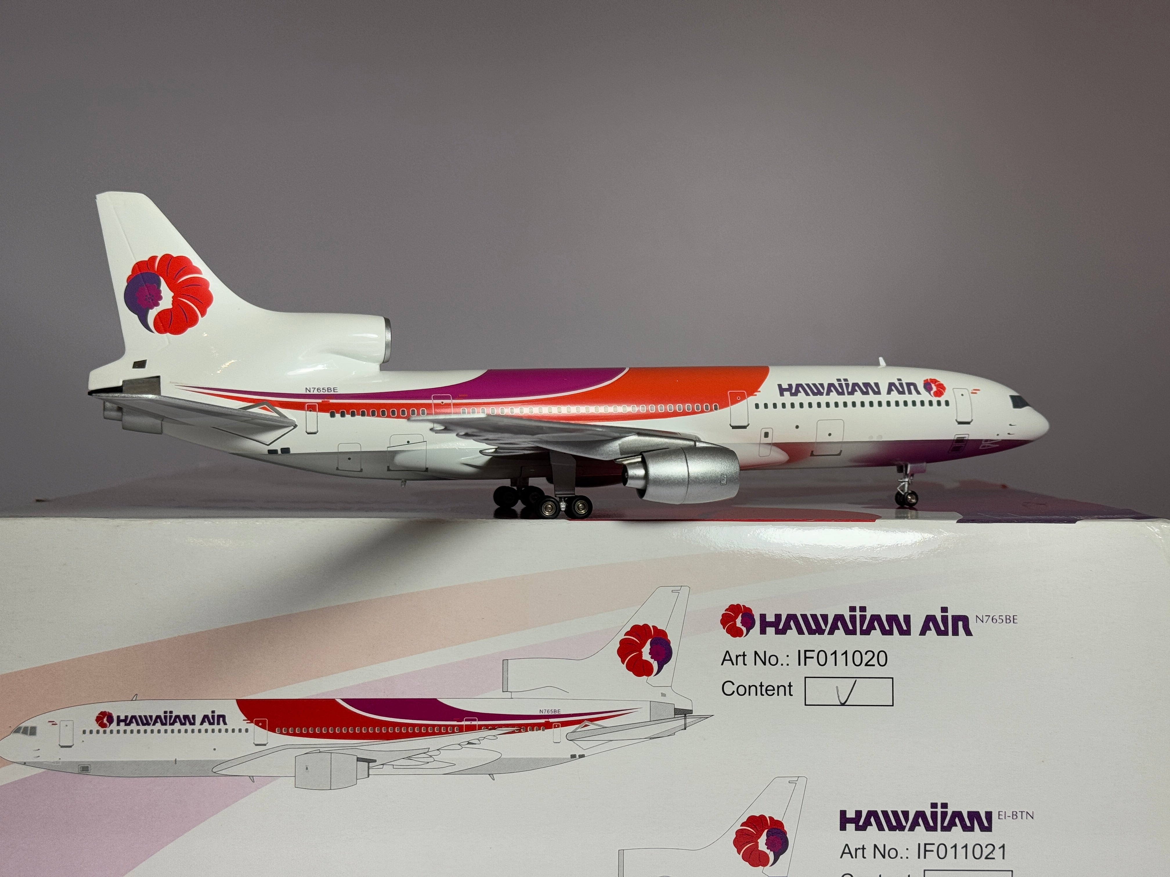 B-Models 1:200 ハワイアン航空 L-1011 N763BE B-Models 1:200 ハワイアン航空 L-1011 N763BE