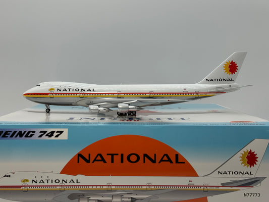 Inflight200 1:200 National Boeing 747-100 N77773 Old Colors IF741NA0923P