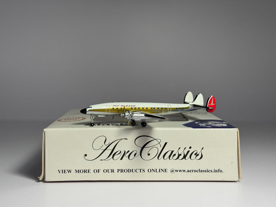Aeroclassics 1:400 Alaska Airlines Lockheed L-1049 N7777C Super Constellation AC18288
