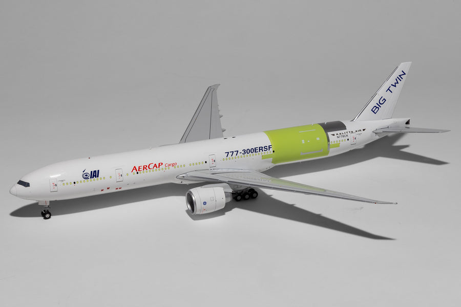 JC Wings 1:200 Kalitta Air Boeing 777-300ERSF N778CK P2F bare metal LH2457