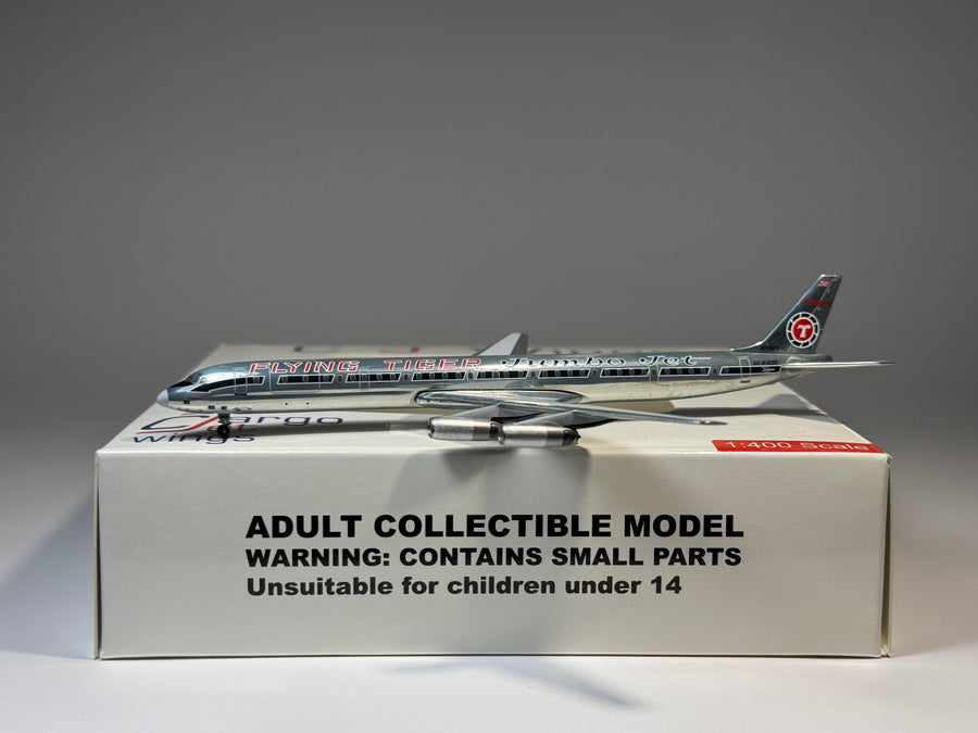 Aeroclassics 1:400 Flying Tigers Douglas DC-8-63 N779FT Jumbo Jet ACN779FT