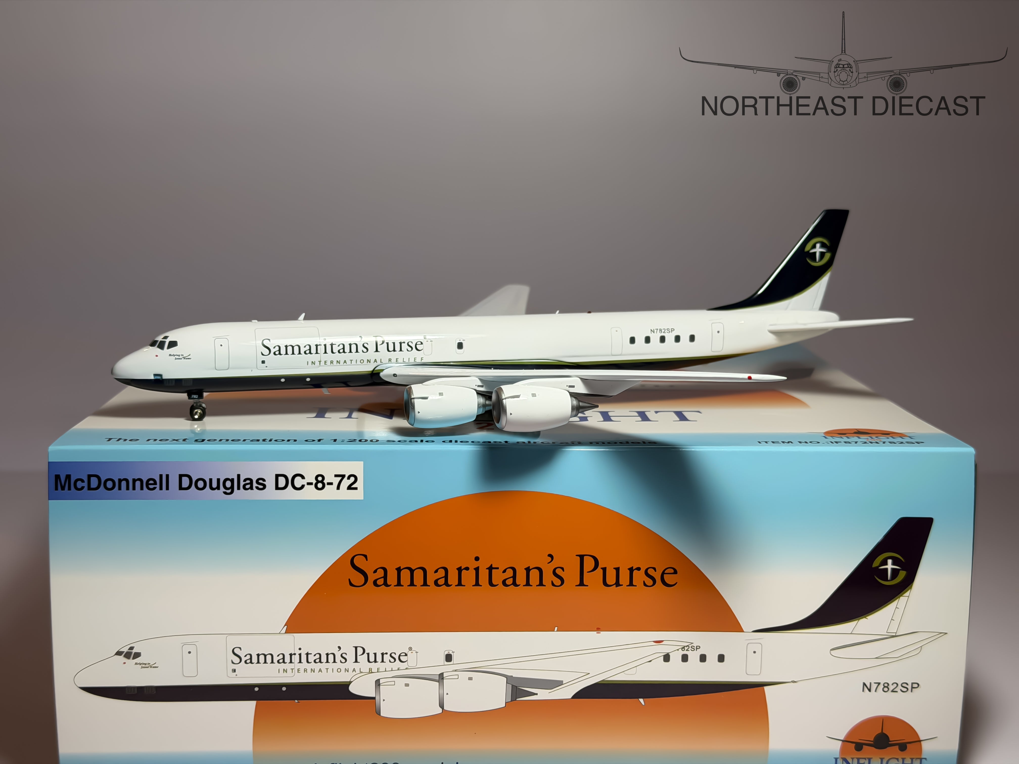 Douglas DC-8 Diecast Aircraft Models · Northeast Diecast