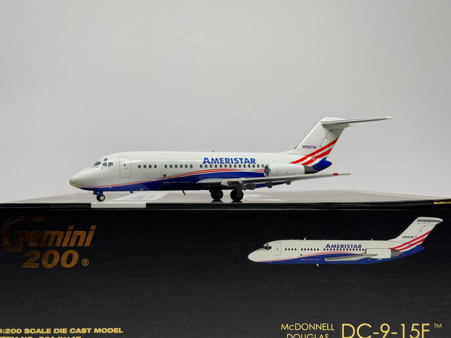 Gemini Jets 1:200 Ameristar Douglas DC-9-15F N785TW G2AJI1147