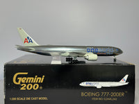 Gemini Jets 1:200 American Airlines Boeing 777-200ER N791AN OneWorld polished G2AAL242