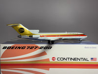Jet-X 1:200 Continental Airlines Boeing 727-200 N79744 Black Meatball JXL140