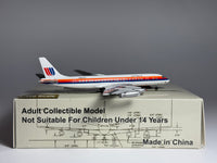 Aeroclassics 1:400 United Airlines Douglas DC-8-20 N8005U Saul Bass ACN8005U