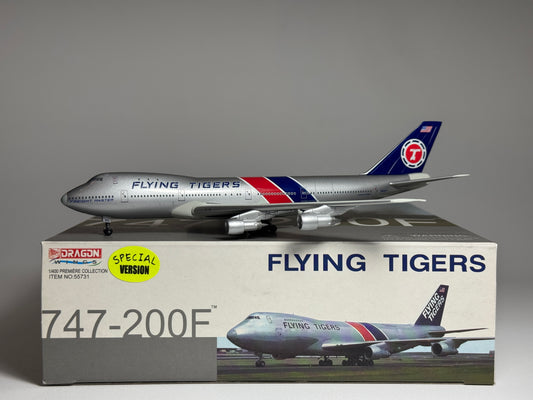 Dragon Wings 1:400 Flying Tigers Boeing 747-200F N800FT 55731