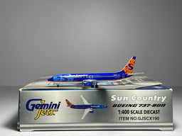 Gemini Jets 1:400 Sun Country Airlines Boeing 737-800 N800SY old colors GJSCX190