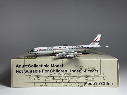 Aeroclassics 1:400 Delta Air Lines Douglas DC-8-11 N801E "Spear" ACN801E