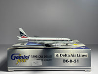 Gemini Jets 1:400 Delta Air Lines Douglas DC-8-50 N801E Widget GJDAL077