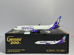 Gemini Jets 1:200 Avelo Boeing 737-800 N801XT current scheme G2VXP1097