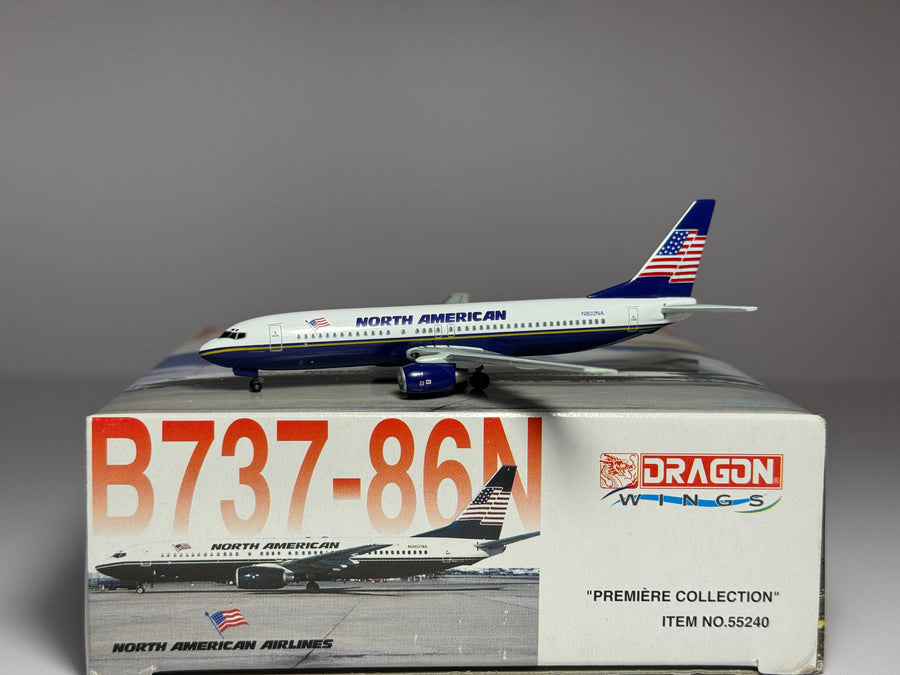 Dragon Wings 1:400 North American Boeing 737-800 N802NA 55240