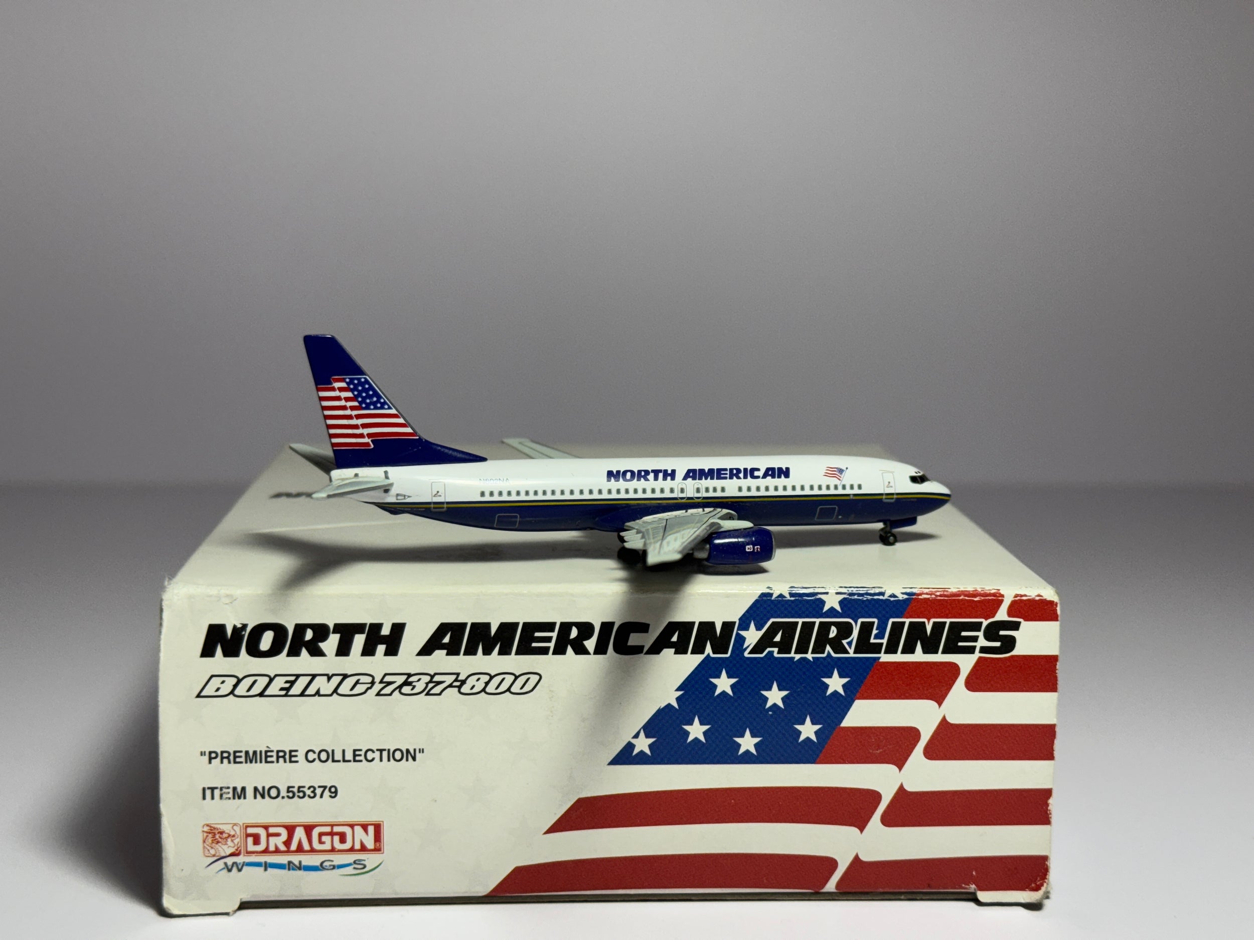 Dragon Wings 1:400 North American Boeing 737-800 N802NA Lana Ervin-Baisco 55379