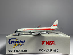 Gemini Jets 1:400 TWA Convair CV-880 N802TW Arrowhead GJTWA535