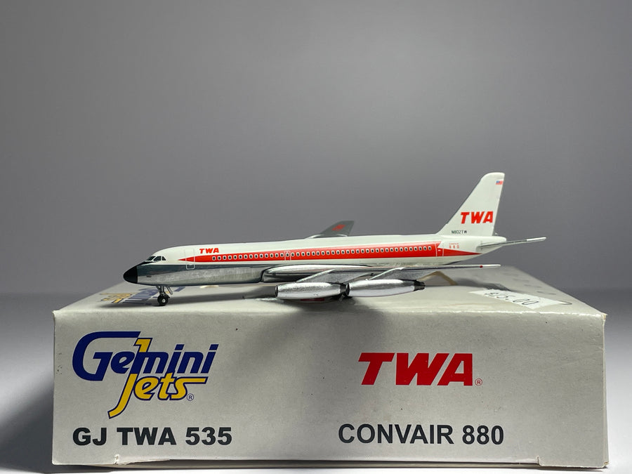 Gemini Jets 1:400 TWA Convair CV-880 N802TW Arrowhead GJTWA535