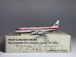 Aeroclassics 1:400 United Airlines Douglas DC-8-20 N8033U Saul Bass ACN8033U