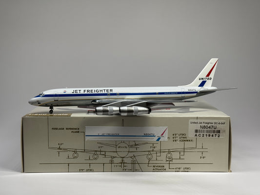 Aeroclassics 1:200 United Jet Freighter Douglas DC-8-54F N8047U Mainliner AC219472