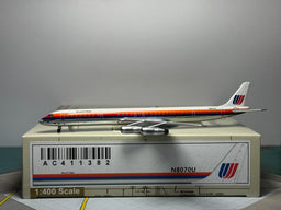 Aeroclassics 1:400 United Airlines Douglas DC-8 N8070U Saul Bass AC411382