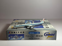 United Airlines Douglas DC-8-61 1:400 Gemini Jets N8073U (GJUAL097)