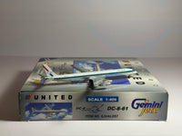 United Airlines Douglas DC-8-61 1:400 Gemini Jets N8073U (GJUAL097)