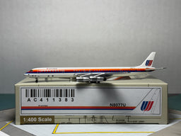 Aeroclassics 1:400 United Airlines Douglas DC-8 N8077U Saul Bass AC411383