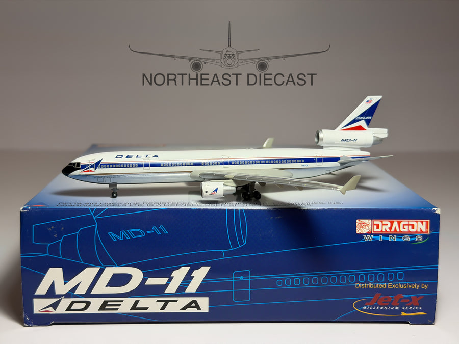 Delta Air Lines McDonnell Douglas MD-11 1:400 Jet-X N807DE (JX002)