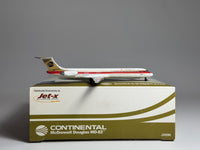 Jet-X 1:400 Continental Airlines McDonnell Douglas MD-82 N807NY Black Meatball JX098