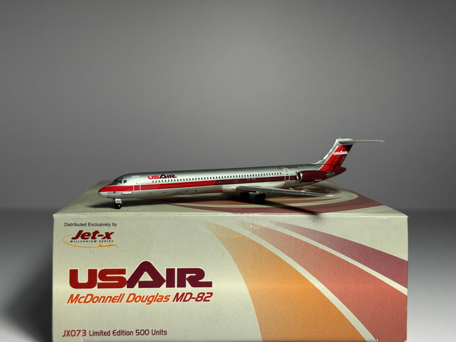 Jet-X 1:400 USAir McDonnell Douglas MD-81 N807US polished JX073